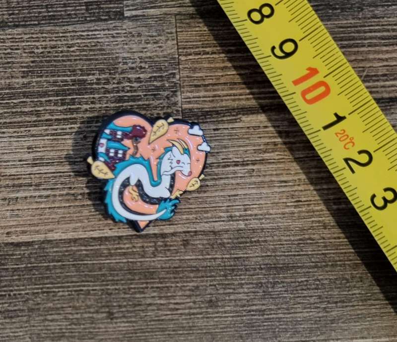 Spirited Away Haku Enamel Pin