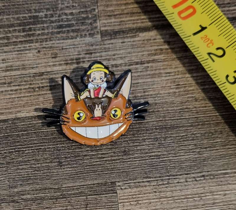My Neighbor Totoro Mei + Catbus Enamel Pin