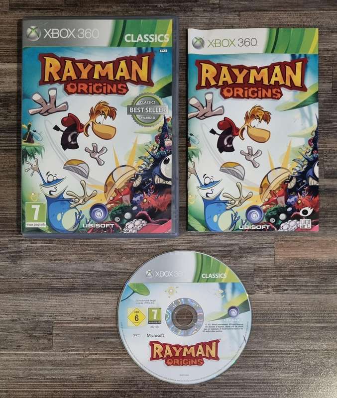 Rayman Origins for Xbox 360 - Complete