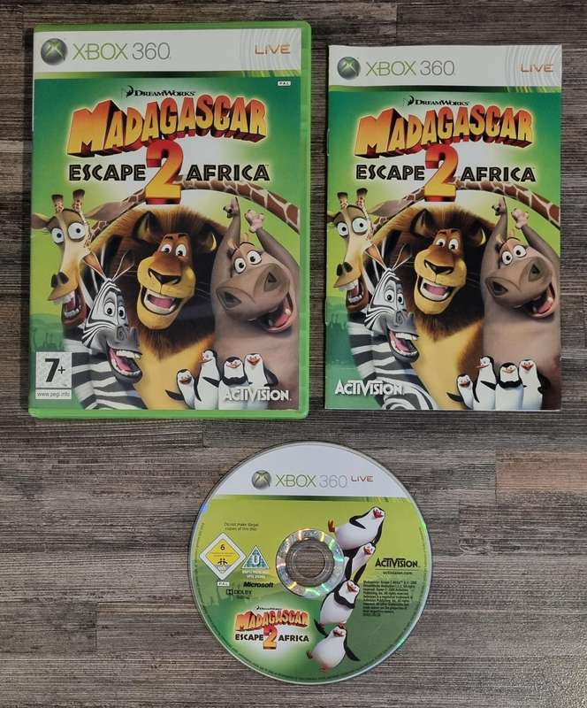 Madagascar Escape 2 Africa for Xbox 360 - Complete