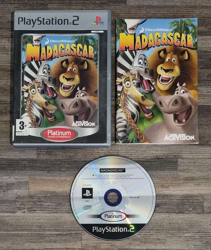Madagascar for PS2 - Complete