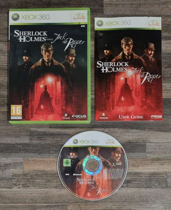 Sherlock Holmes Jack the Ripper for Xbox 360 - Complete
