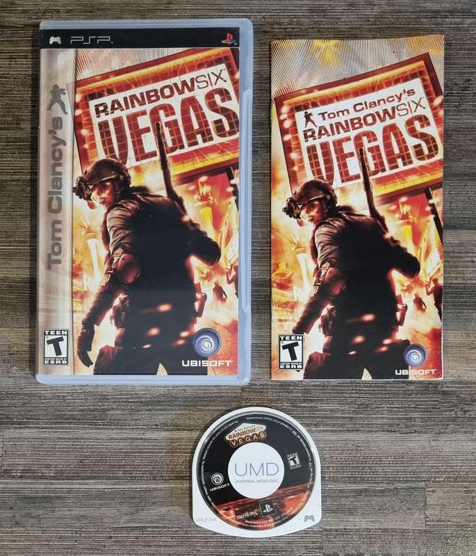 Tom Clancy's Rainbow Six Vegas for PSP , Complete