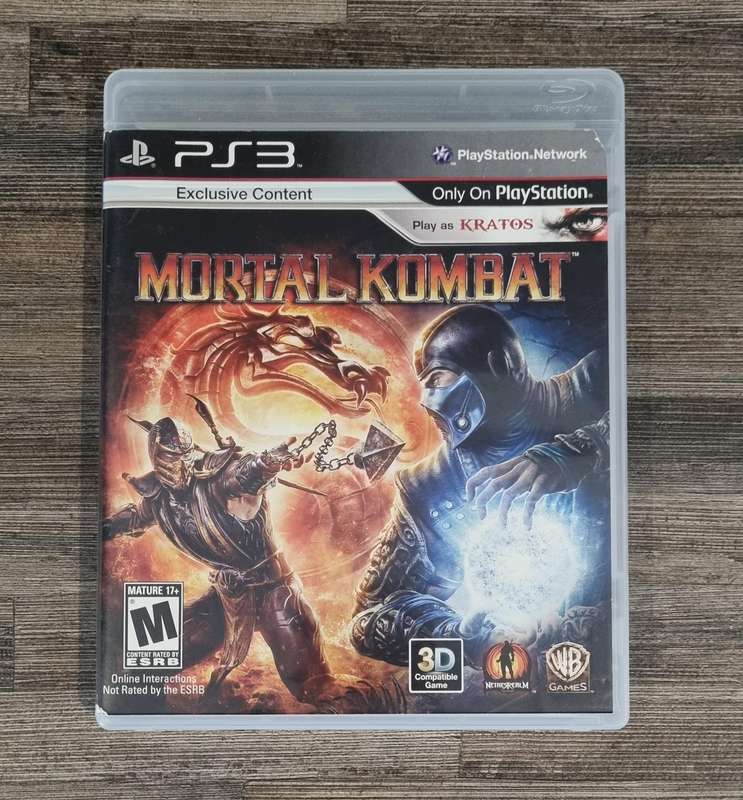 Mortal Kombat for PS3 - Scratched