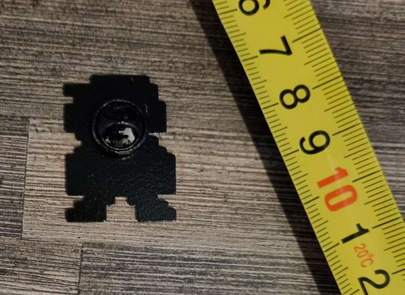 Luigi Enamel Pin