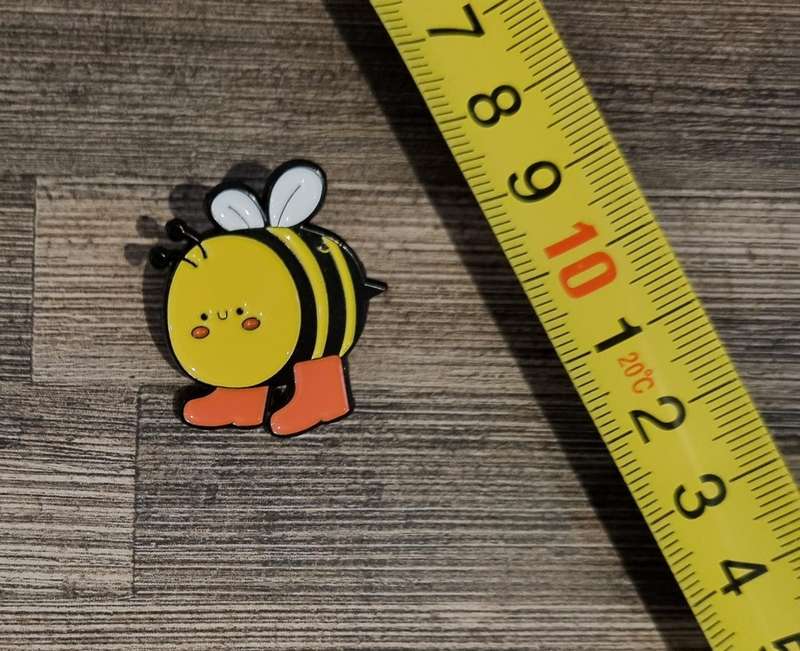 Gumboot Bee Enamel Pin