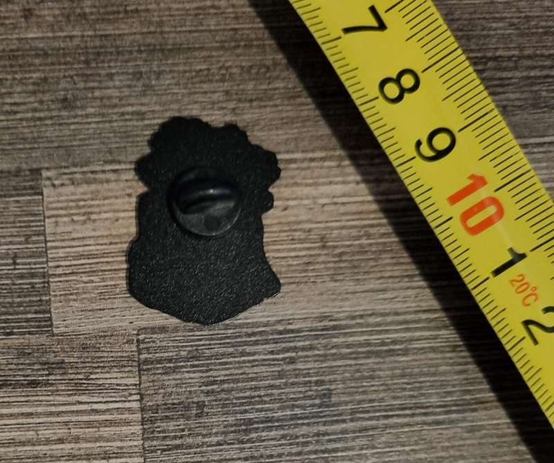 Backpack of Roses Enamel Pin