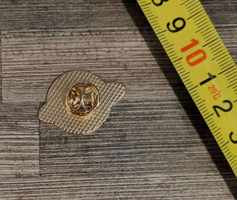 Ringed Planet Enamel Pin