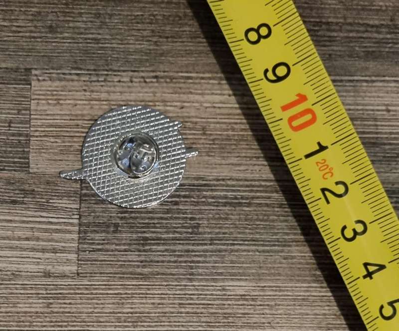 Ringed Planet Enamel Pin