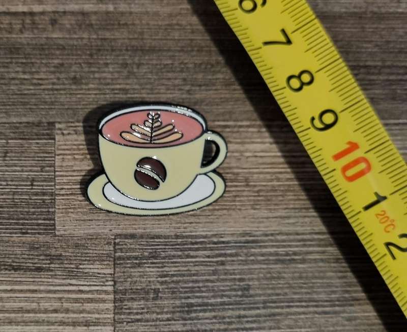 Coffee Mug Enamel Pin