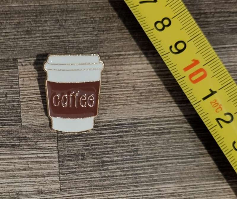 Coffee Cup Enamel Pin