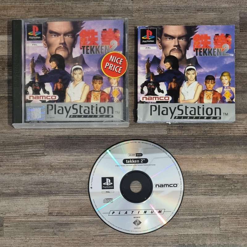Tekken 2 for PS1 - Scratched