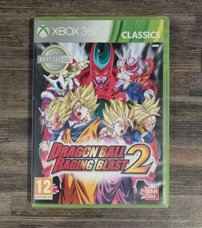 Dragonball Raging Blast 2 for Xbox 360 - Scratched