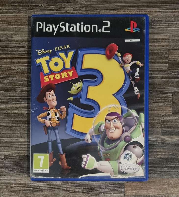 Toy Story 3 for PS2 - Scratched