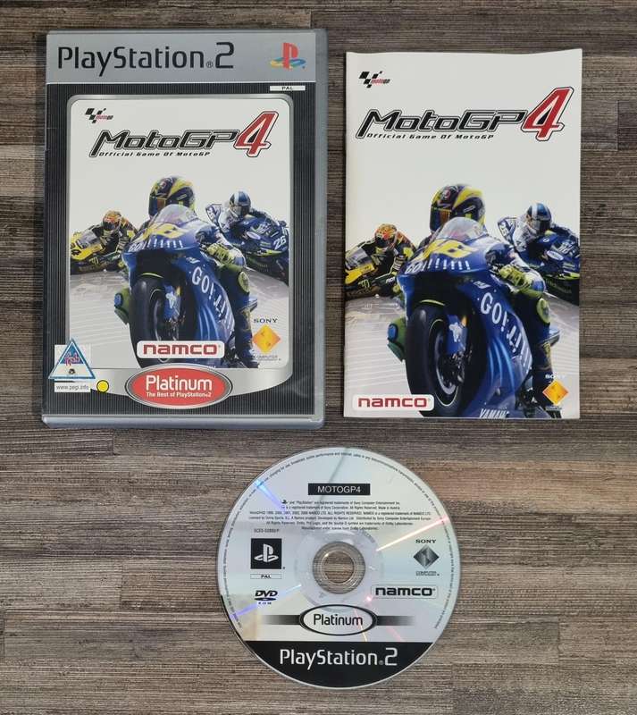 Moto GP 4 for PS2 - Complete
