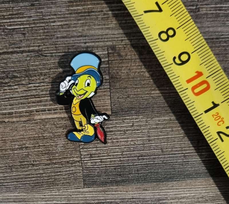 Jiminy Cricket Enamel Pin