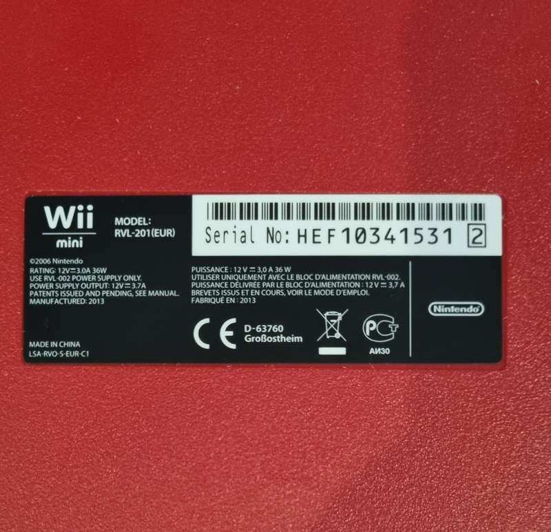 Nintendo Wii Mini Console Bundle