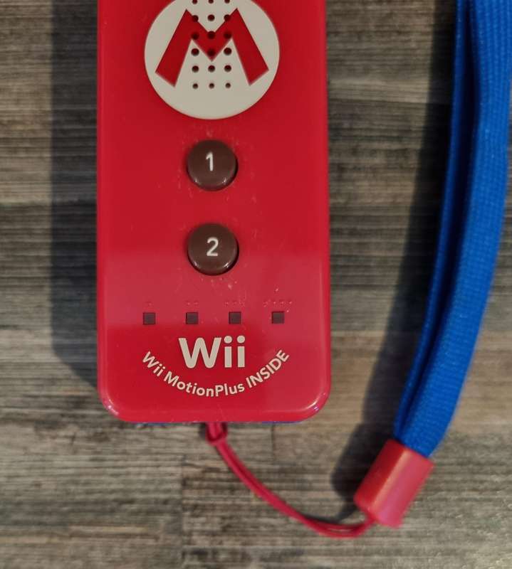 Mario Wii Remote Plus for Nintendo Wii