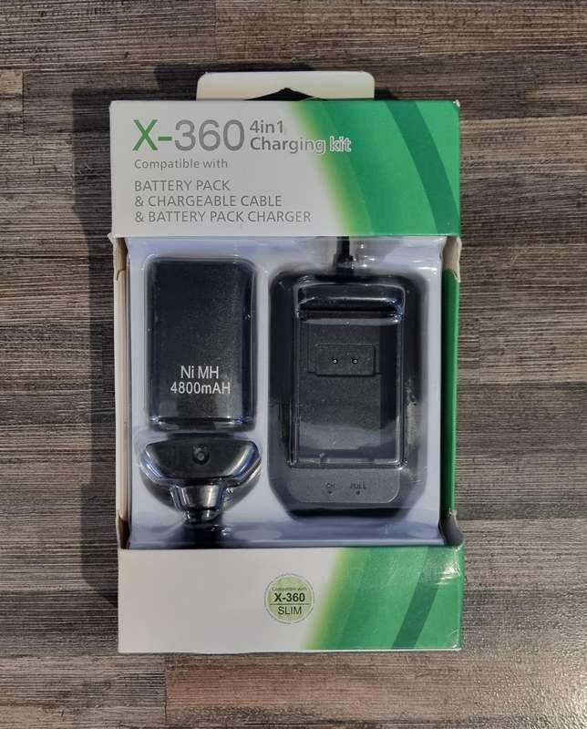 Rechargeable Battery Pack for Xbox 360 Controllers