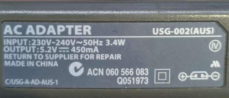 USA Nintendo DS Charger