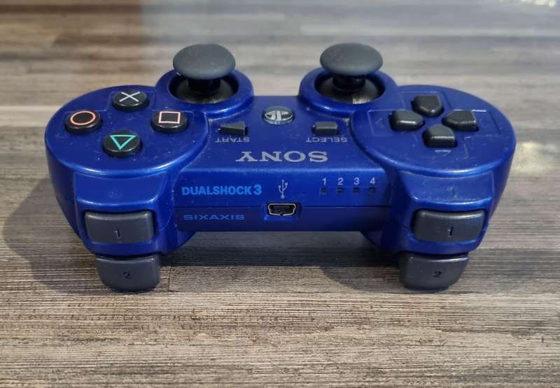 Blue Sony PS3 Controller
