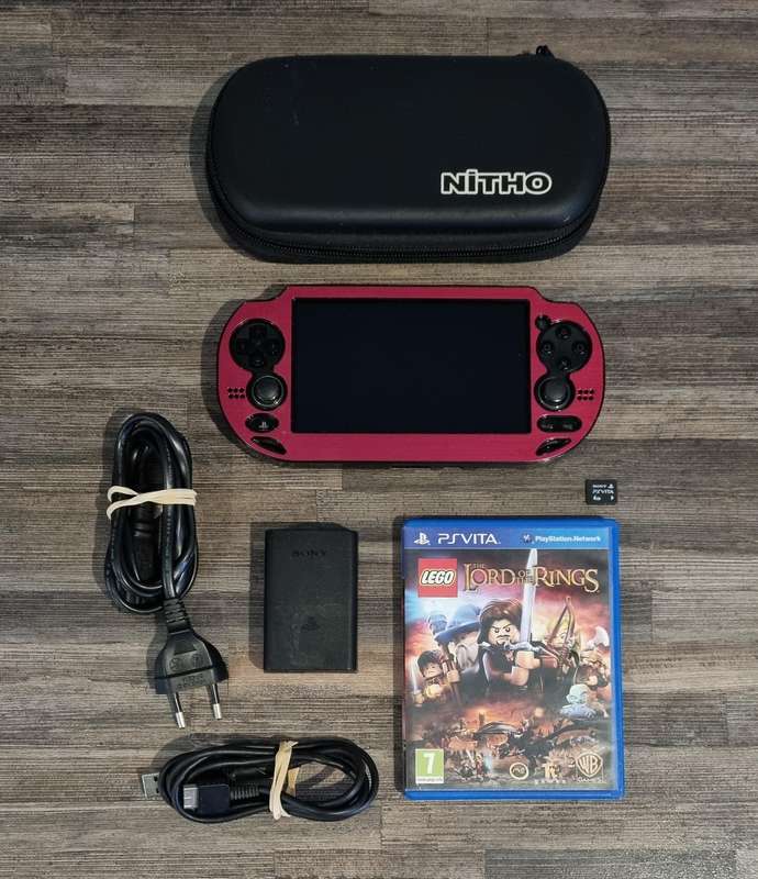 PS Vita Console + Game + Charger