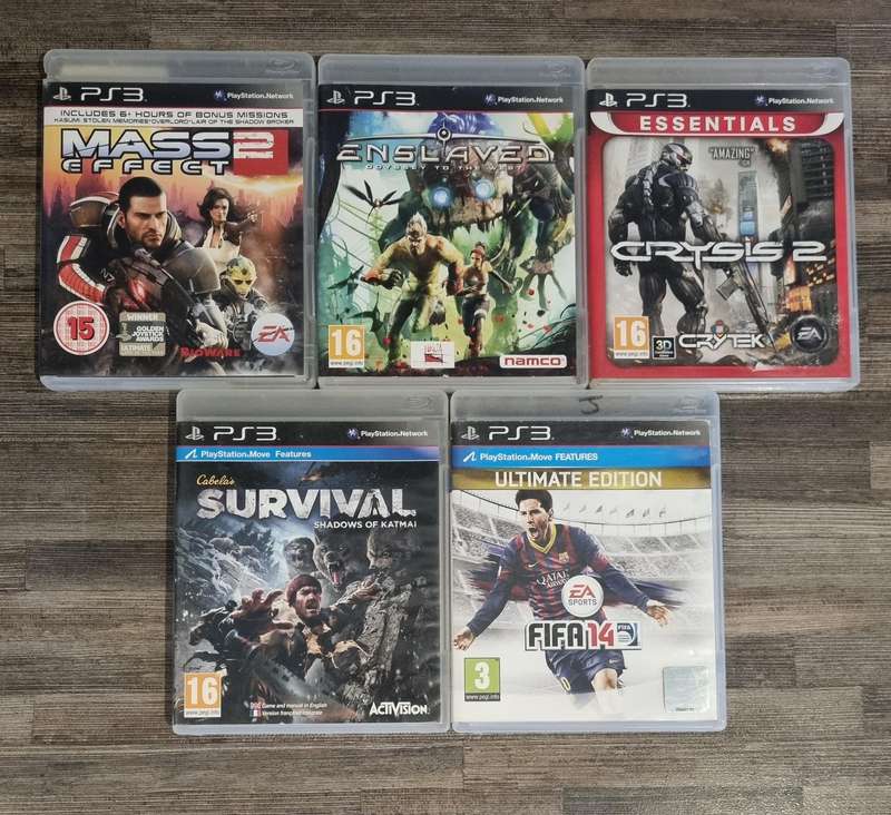 PS3 Game Bundle - Scratched