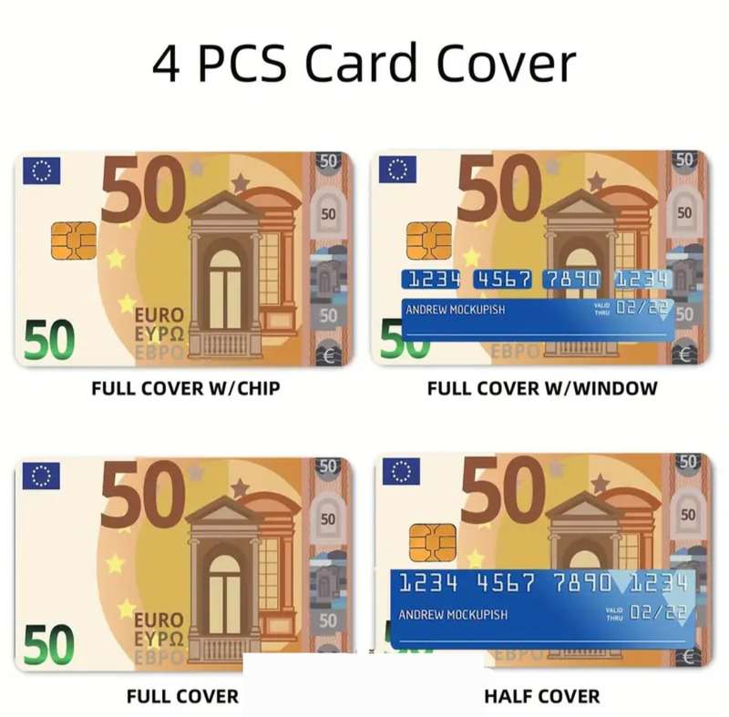 50 Euro Credit Card Skin