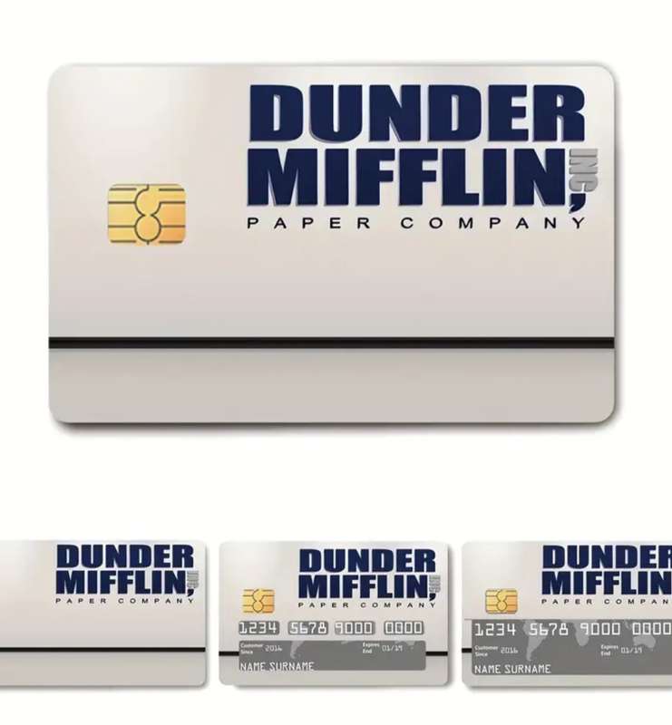 Dunder Mifflin Credit Card Skin
