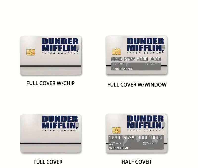 Dunder Mifflin Credit Card Skin