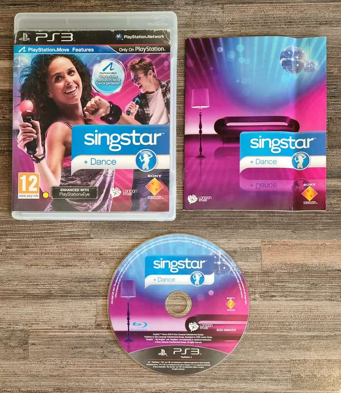 Singstar + Dance for PS3 - Complete