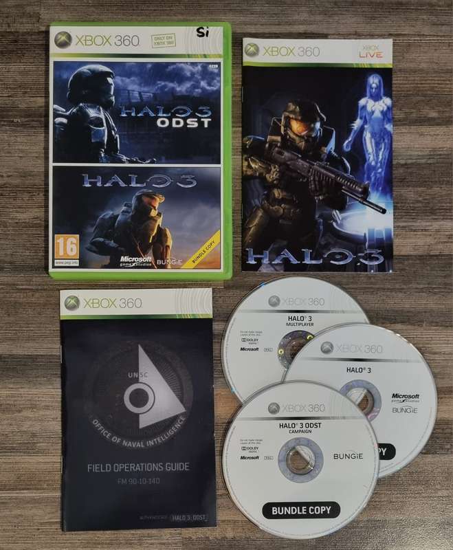 Halo 3 ODST and Halo 3 for Xbox 360 - Complete