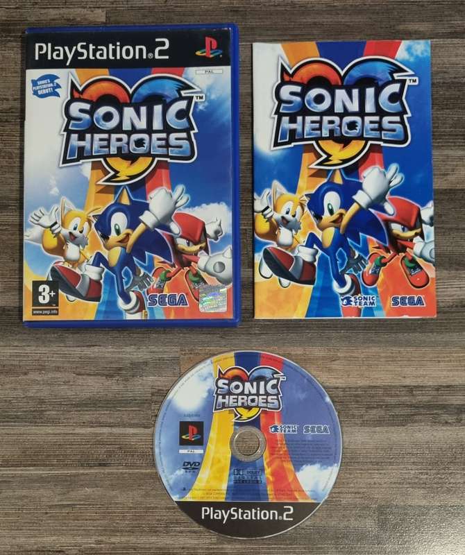 Sonic Heroes for PS2 - Complete