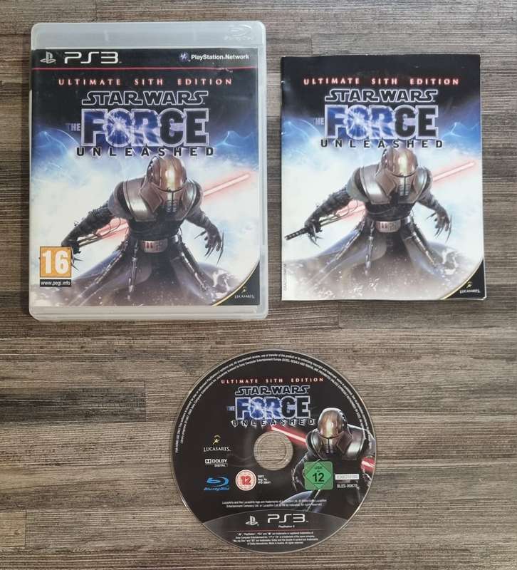 Star Wars The Force Unleashed for PS3 - Complete