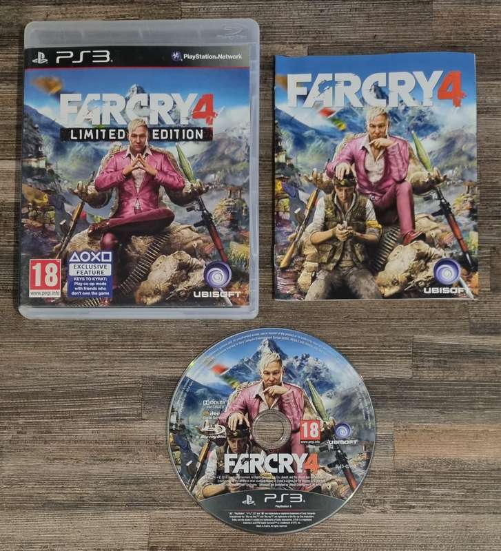 Farcry 4 Limited Edition for PS3 - Complete