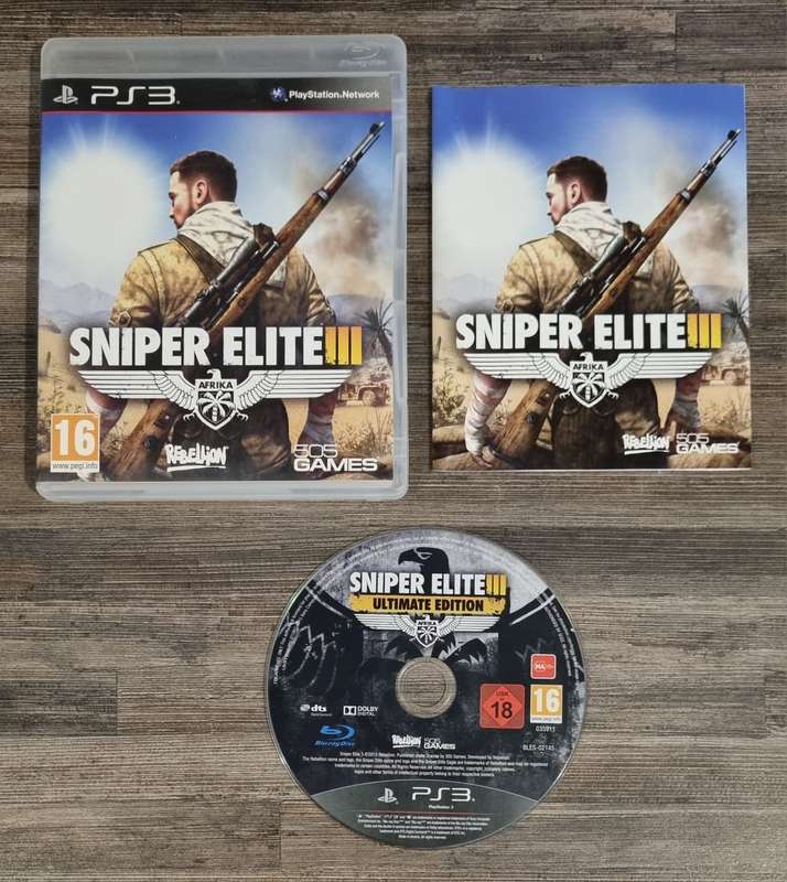 Sniper Elite 3 Afrika for PS3 - Complete