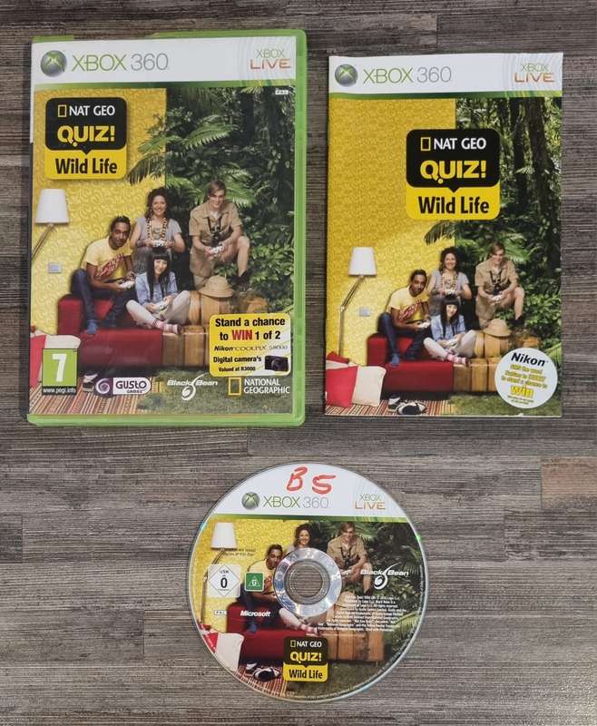Nat Geo Quiz Wild Life for Xbox 360 - Complete