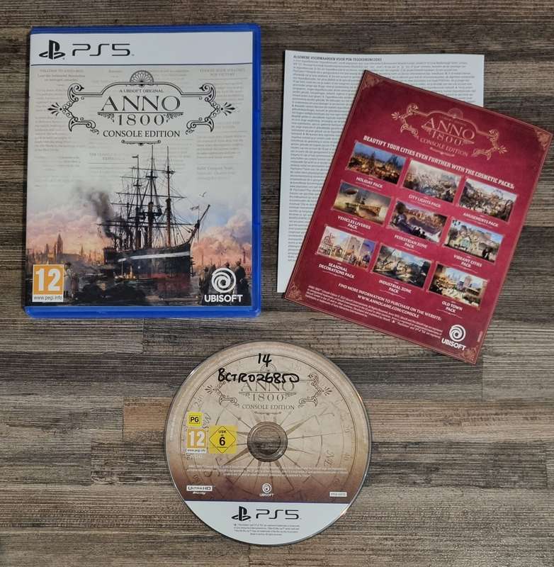 ANNO 1800 for PS5 - Complete