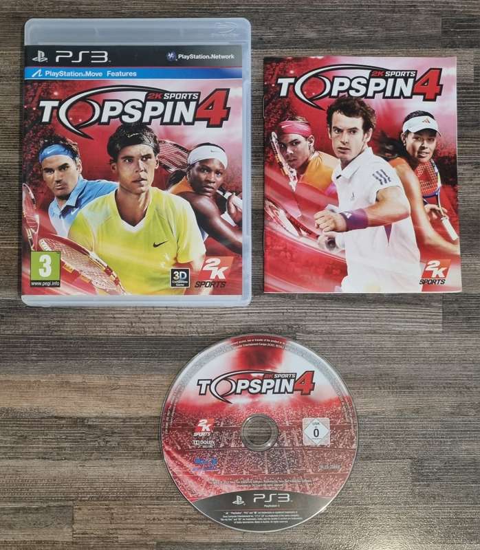 Topspin 4 for PS3 - Complete