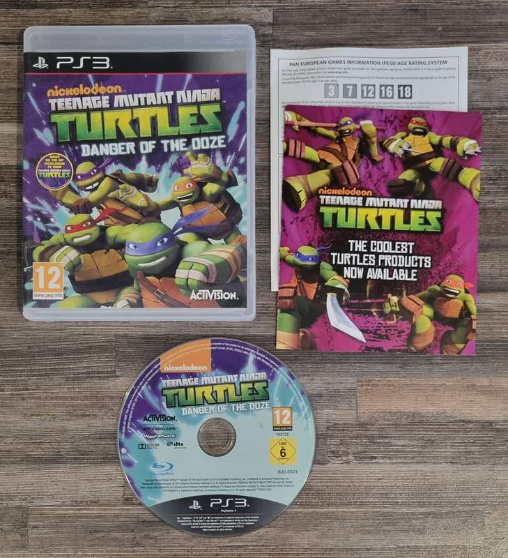 Teenage Mutant Ninja Turtles for PS3 - Complete