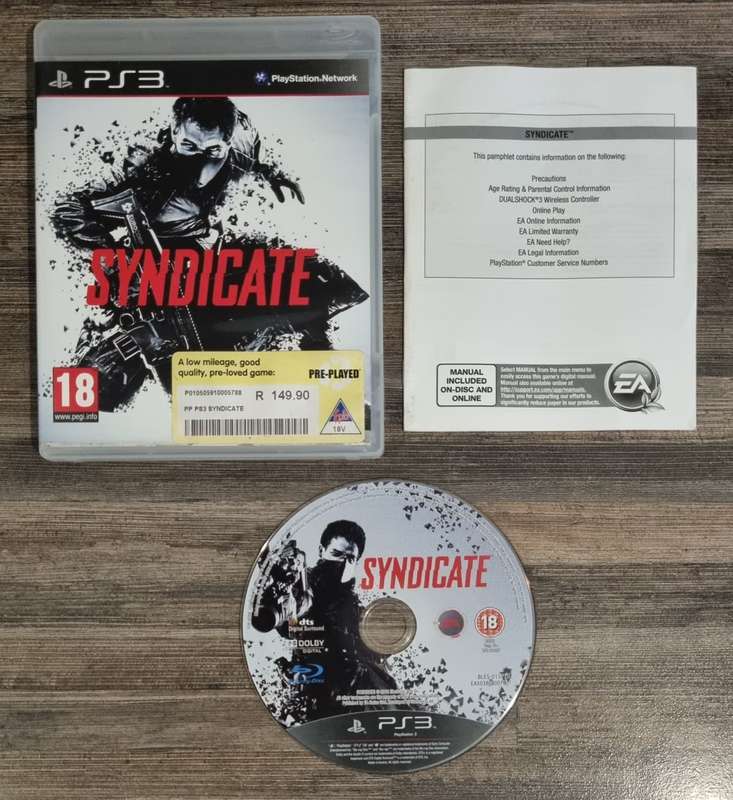 Syndicate for PS3 - Complete
