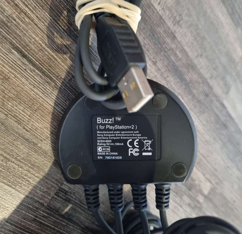Buzz Controllers for PS2