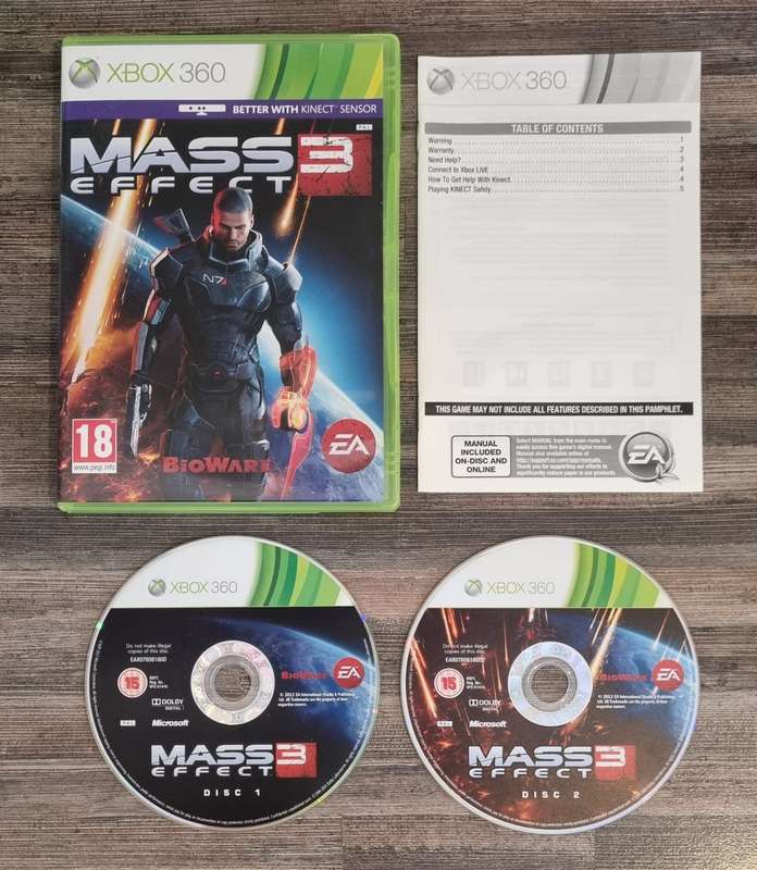 Mass Effect 3 for Xbox 360 - Complete