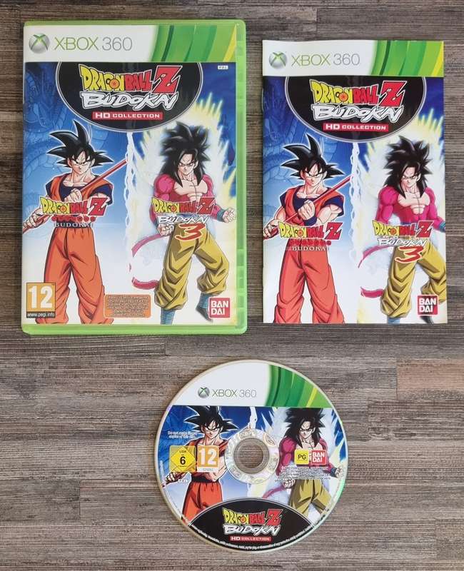 Dragon Ball Z Budokai HD Collection for Xbox 360 - Complete