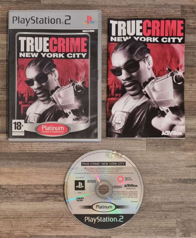 True Crime New York City for PS2 - Complete