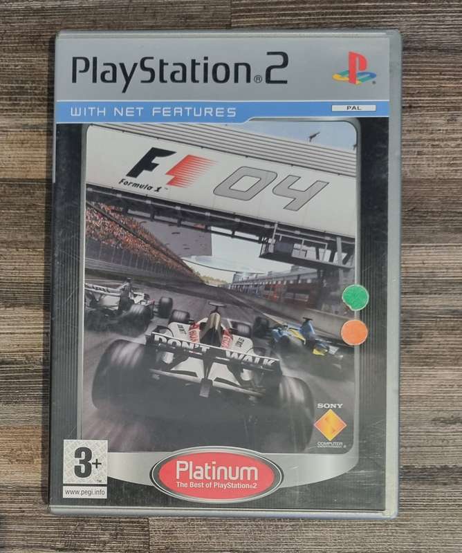 F1 04 for PS2 - Scratched