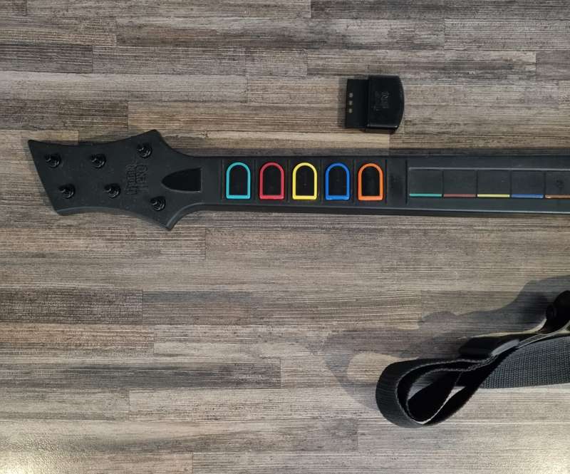Guitar Hero Guitar + Dongle for PS2