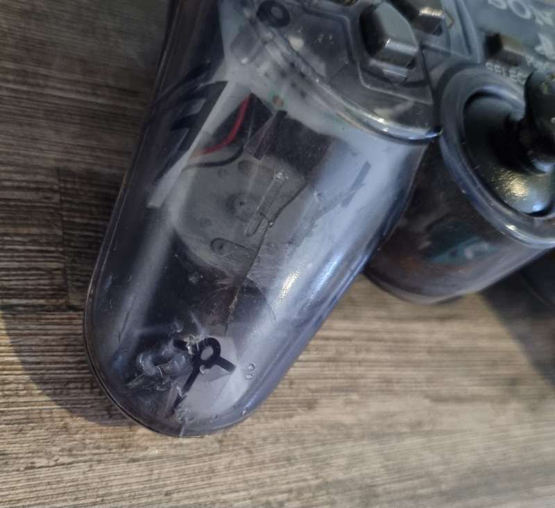 Sony PS2 Controller - Transparent Purple