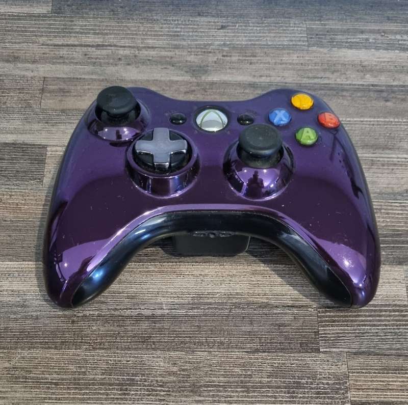 Purple Chrome Xbox 360 Controller