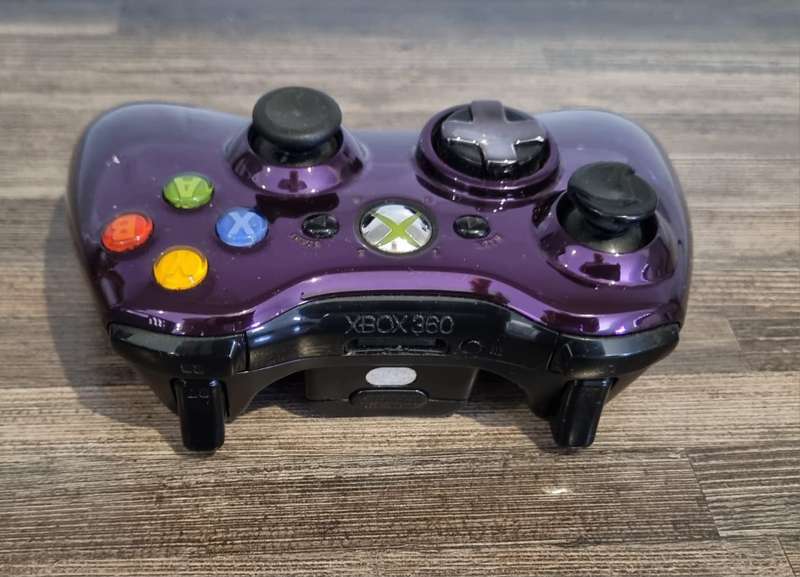 Purple Chrome Xbox 360 Controller